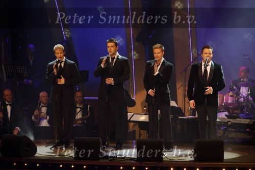 Hilversum 14 december 2006
Opnames Dancing with the stars.  Westlife