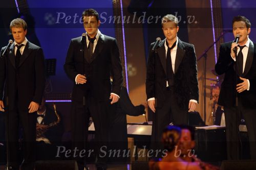 Hilversum 14 december 2006
Opnames Dancing with the stars.  Westlife