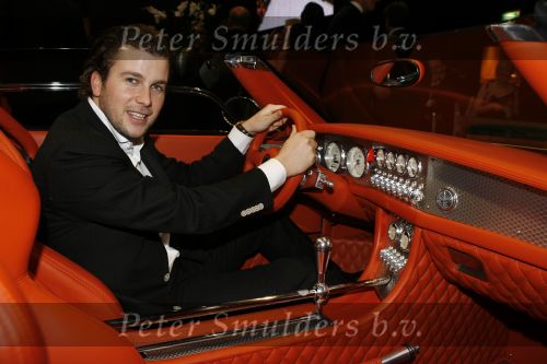 Amsterdam 7 december 2006 
Miljonairfair in de Rai. Winston Gerschtanowitz in spyker