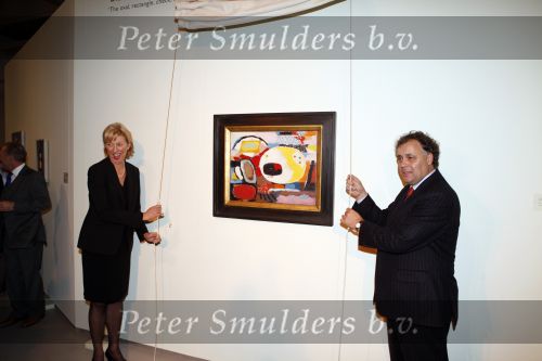 Amstelveen 12 december 2009
Kerstborrel Princess in het cobra museum. Aad Ouborg onthult schilderij Piet Ouborg
Peter Smulders bv