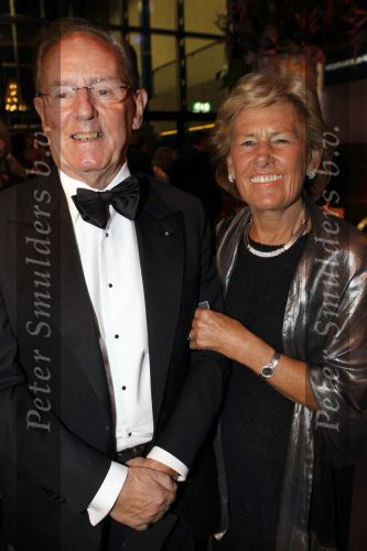 Amsterdam 10 december 2009
VIP avond van de miljonair fair in de RAI. 
Ben Meier met zijn PR Dame Annemieke Jansen