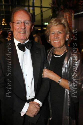 Amsterdam 10 december 2009
VIP avond van de miljonair fair in de RAI. 
Ben Meier met zijn PR Dame Annemieke Jansen