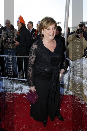 Leeuwarden 13 december 2009
Premiere helden van 1963 in het WTC. 
Catherine Keyl met een vriend