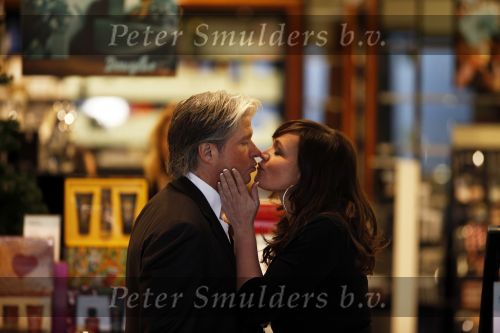 Amsterdam 16 december 2009
Dries Roelvink met zijn nieuwe vriendin  Honoria aan het winkelen in winkelcentrum Gelderlandplein.
Peter Smulders bv
