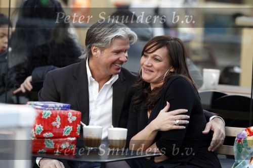 Amsterdam 16 december 2009
Dries Roelvink met zijn nieuwe vriendin  Honoria aan het winkelen in winkelcentrum Gelderlandplein.
Peter Smulders bv
