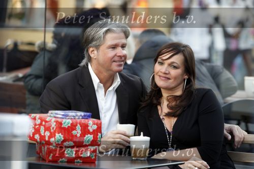 Amsterdam 16 december 2009
Dries Roelvink met zijn nieuwe vriendin  Honoria aan het winkelen in winkelcentrum Gelderlandplein.
Peter Smulders bv