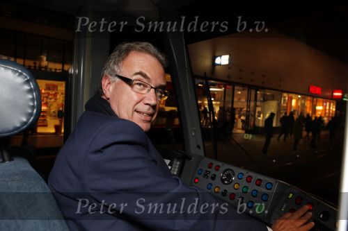 Amsterdam 14 december 2009
Edvard Niessing als trambestuurder in amsterdam.
Peter Smulders bv