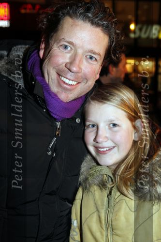 Amsterdam 14 december 2009
Premiere Anubis en de wraak van Argnus in Tuschinski. Henkjan Smits met dochter
Peter Smulders bv