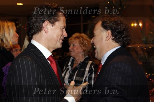 Amstelveen 12 december 2009
Kerstborrel Princess in het cobra museum. jan Willem Bruggenwirth met Aad Ouborg
Peter Smulders bv