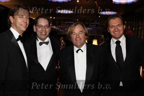 Amsterdam 10 december 2009
VIP avond van de miljonair fair in de RAI. Jan v Doren met Chris Looman  zijn partner en..