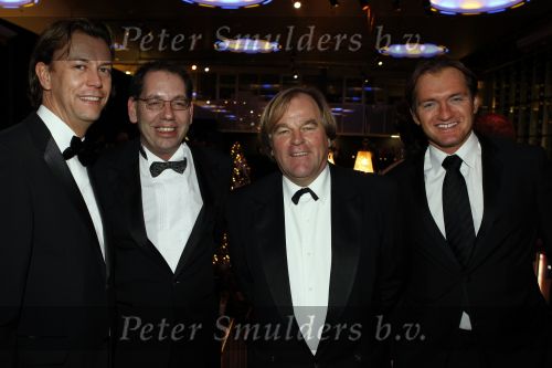Amsterdam 10 december 2009
VIP avond van de miljonair fair in de RAI. Jan v Doren met Chris Looman  zijn partner en..