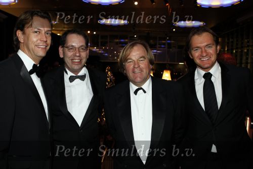 Amsterdam 10 december 2009
VIP avond van de miljonair fair in de RAI. Jan v Doren met Chris Looman  zijn partner en..