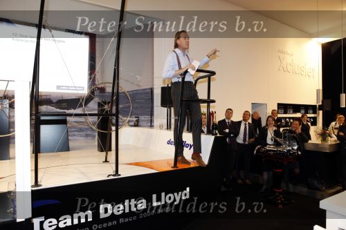 Amsterdam 14 december 2009
Presentatie nieuwe creme van La Mer op de miljonairfair. Jort Kelder bij Delta Lloyd
Peter Smulders bv