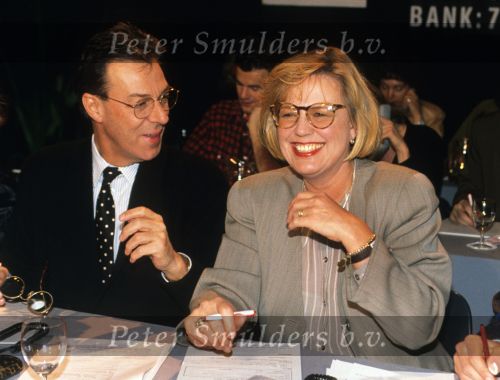 Loes Haasdijk, overleden op 5 Januari 2009
Hier op de foto met Frans Molenaar