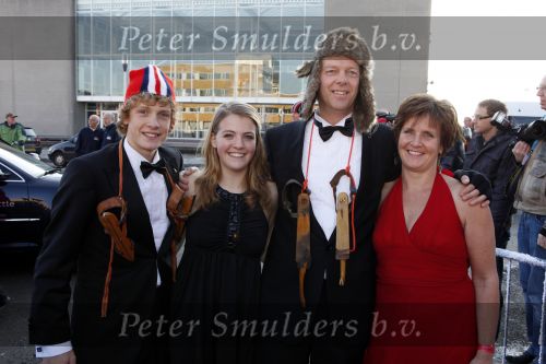 Leeuwarden 13 december 2009
Premiere helden van 1963 in het WTC. Martijn Lakemeijer mey zus en ouders
Peter Smulders bv