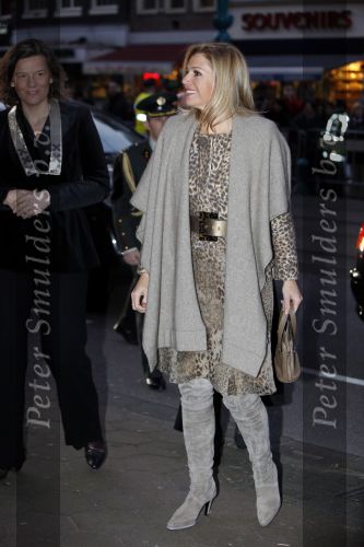 Amsterdam 15 december 2009
Prinses Maxima opent expositie  \