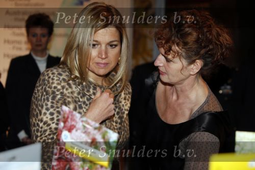 Amsterdam 15 december 2009
Prinses Maxima opent expositie  \