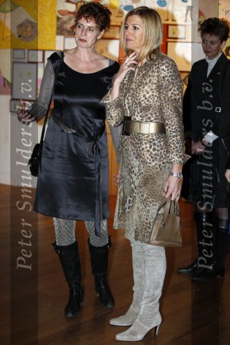 Amsterdam 15 december 2009
Prinses Maxima opent expositie  \