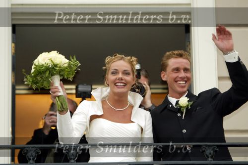 Roosendaal 7 december 2002
Trouwen Michael Boogerd en Nerena Ruinemans