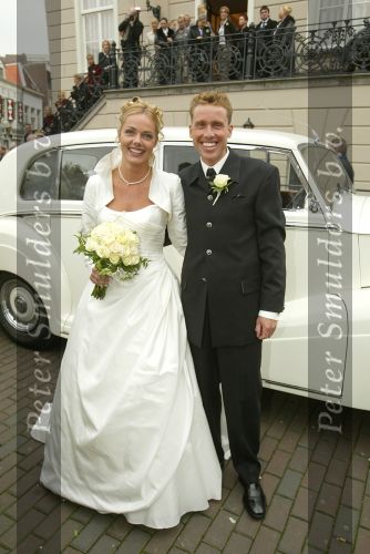 Roosendaal 7 december 2002
Trouwen Michael Boogerd en Nerena Ruinemans