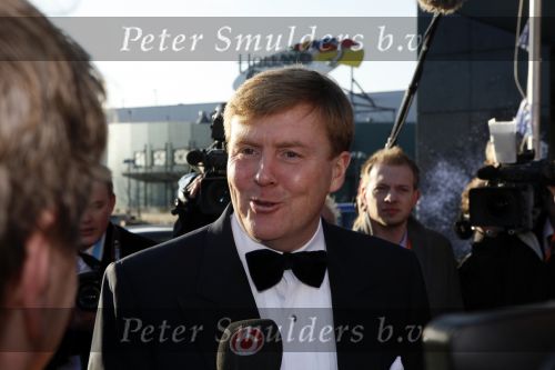 Leeuwarden 13 december 2009
Premiere helden van 1963 in het WTC. Prins Willem Alexander en Steven de Jong
Peter Smulders bv