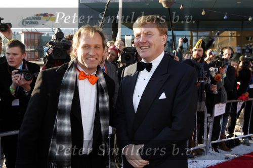 Leeuwarden 13 december 2009
Premiere helden van 1963 in het WTC. Prins Willem Alexander en Steven de Jong
Peter Smulders bv