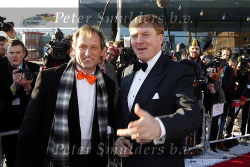 Leeuwarden 13 december 2009
Premiere helden van 1963 in het WTC. Prins Willem Alexander en Steven de Jong
Peter Smulders bv