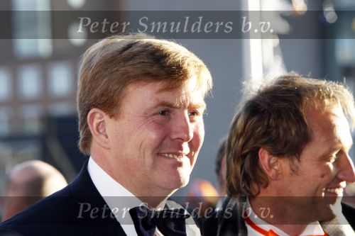 Leeuwarden 13 december 2009
Premiere helden van 1963 in het WTC. Prins Willem Alexander en Steven de Jong
Peter Smulders bv
