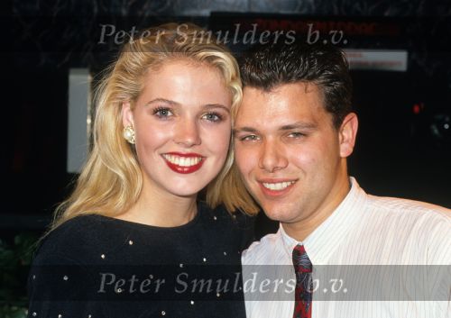 1989, Miss Holland (1989 ) 
Stephanie Halenbeek met haar ex-vriend Patrick v Hove