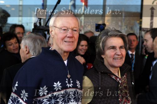 Leeuwarden 13 december 2009
Premiere helden van 1963 in het WTC. Tinus udding met vrouw
Peter Smulders bv