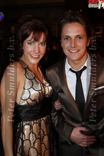 Amsterdam 14 december 2009
Premiere Anubis en de wraak van Argnus in Tuschinski. Vreneli van Helbergen met vriend
Peter Smulders bv