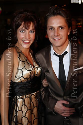 Amsterdam 14 december 2009
Premiere Anubis en de wraak van Argnus in Tuschinski. Vreneli van Helbergen met vriend
Peter Smulders bv