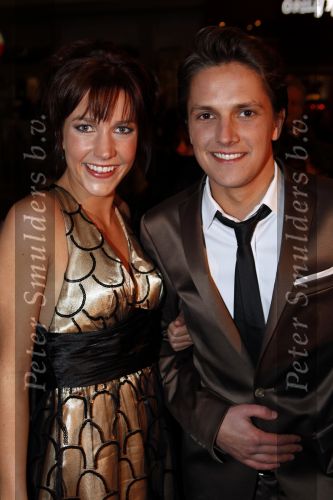 Amsterdam 14 december 2009
Premiere Anubis en de wraak van Argnus in Tuschinski. Vreneli van Helbergen met vriend
Peter Smulders bv