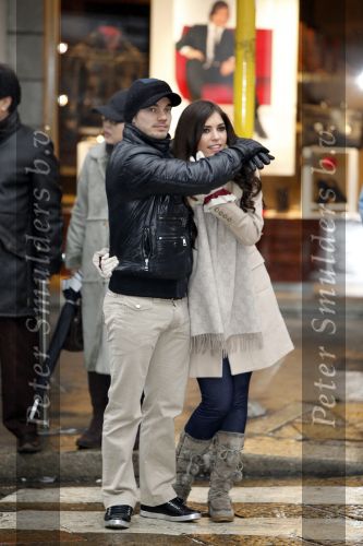 Milaan 21 december 2009
Wesley Sneijder en zijn vriendin  Yolanthe Cabau v Kasbergen shoppend in Milaan. Ze wonen in een parchtig appartement in het centrum van Milaan.
Peter Smulders bv