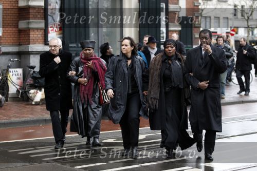 Amsterdam 8 januari 2011
Herdenkingsdienst en begrafenis in stadschouwburg en zorgvlied van Bobby Farell. originele Boney M leden
Peter Smulders bv