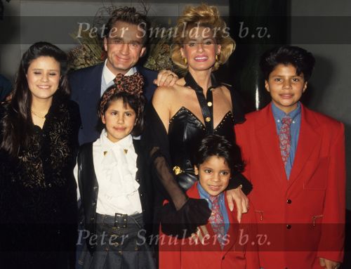1992 Connie Breukhoven met haar ex-man Hans Breukhoven en rechts op de foto Constanza Breukhoven
Foto Peter Smulders BV