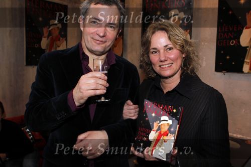 Amsterdam 16 december 2010
Presentatie dvd / cd Herman Finkers bij het ketelhuis. Herman met zijn vrouw
Peter Smulders bv