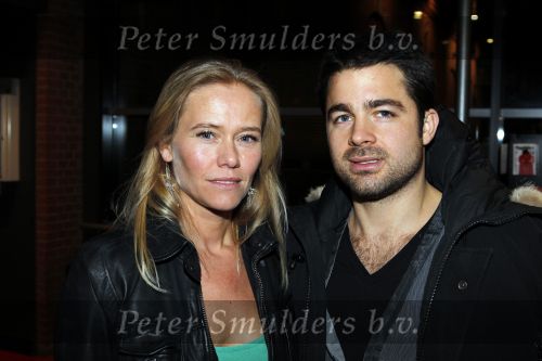 Amsterdam 15 december 2010
Liesbeth Kamerling mwet man bij de melkweg.
Peter Smulders bv