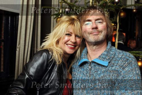 Amsterdam 15 december 2010
Presentatie boek Patricia Steur in het college hotel. Manuela Kemp met man
Peter Smulders bv