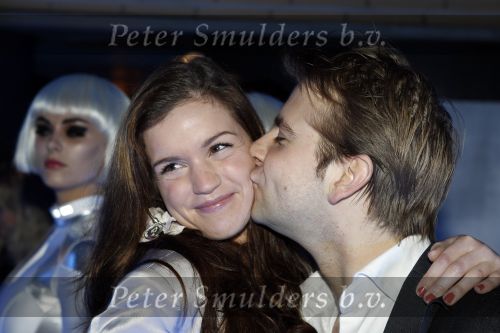 Amsterdam 12 januari 2011
Premiere Tron in Pathe City. Marly v d Velde met vriend
Peter Smulders bv