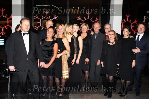 Tilburg, 9 December 2010
Premiere TOON
Maurice Hermans met zijn broer Gaby Hermans en Michael Hermans en familie
Foto Peter Smulders BV