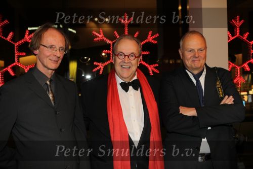 Tilburg, 9 December 2010
Premiere TOON
Maurice Hermans met zijn broer Gaby Hermans en Michael Hermans 
Foto Peter Smulders BV