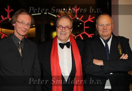 Tilburg, 9 December 2010
Premiere TOON
Maurice Hermans met zijn broer Gaby Hermans en Michael Hermans 
Foto Peter Smulders BV