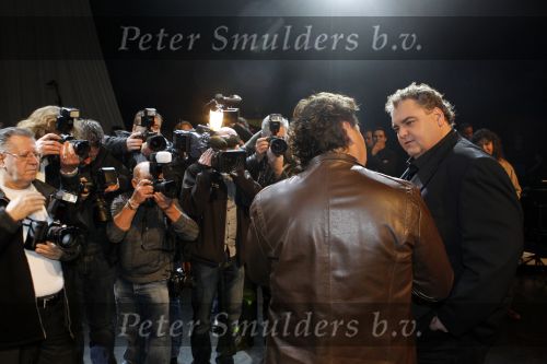 Amsterdam 8 december 2010
Peter Beense 25 jaar artiest . Hij viert dat met een concert in Carre. Rene Froger
Peter Smulders bv