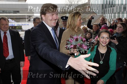 Rotterdam 12 december 2010
Prins Willem Alexander en prinses Maxima bezoeken musical in Rotterdam.
Peter Smulders bv