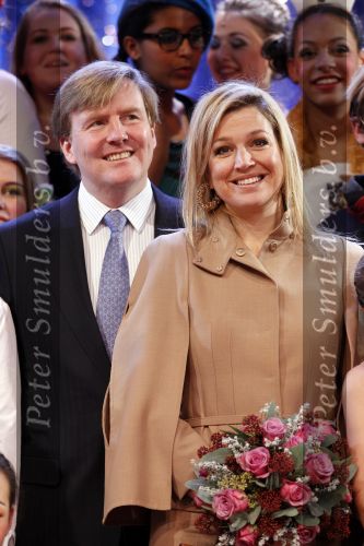 Rotterdam 12 december 2010
Prins Willem Alexander en prinses Maxima bezoeken musical in Rotterdam.
Peter Smulders bv