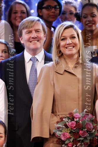 Rotterdam 12 december 2010
Prins Willem Alexander en prinses Maxima bezoeken musical in Rotterdam.
Peter Smulders bv