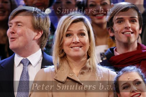 Rotterdam 12 december 2010
Prins Willem Alexander en prinses Maxima bezoeken musical in Rotterdam.
Peter Smulders bv