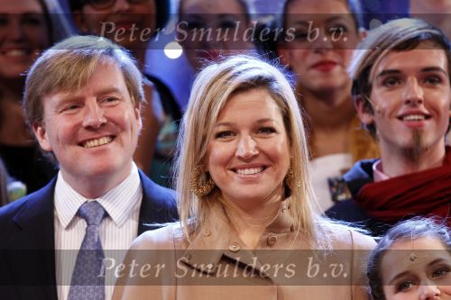 Rotterdam 12 december 2010
Prins Willem Alexander en prinses Maxima bezoeken musical in Rotterdam.
Peter Smulders bv