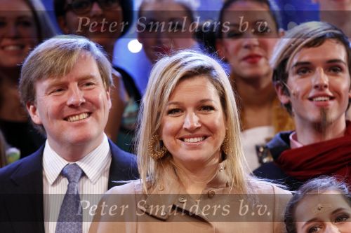 Rotterdam 12 december 2010
Prins Willem Alexander en prinses Maxima bezoeken musical in Rotterdam.
Peter Smulders bv